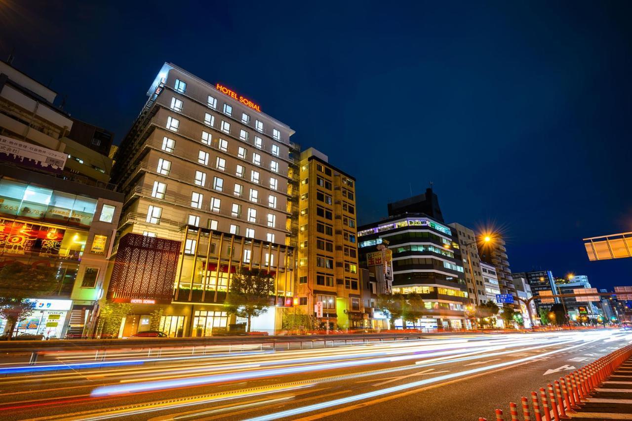 Hotel Sobial Namba Daikokucho Osaka Buitenkant foto